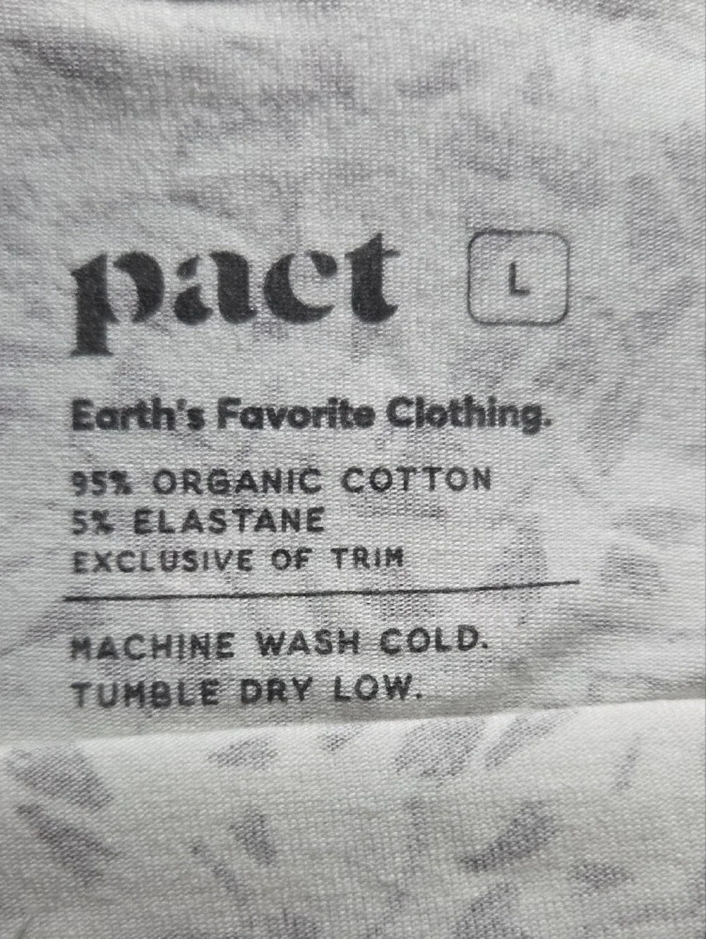 NWOT- Pact Organic- (3-Pack) Womens Boyshorts
